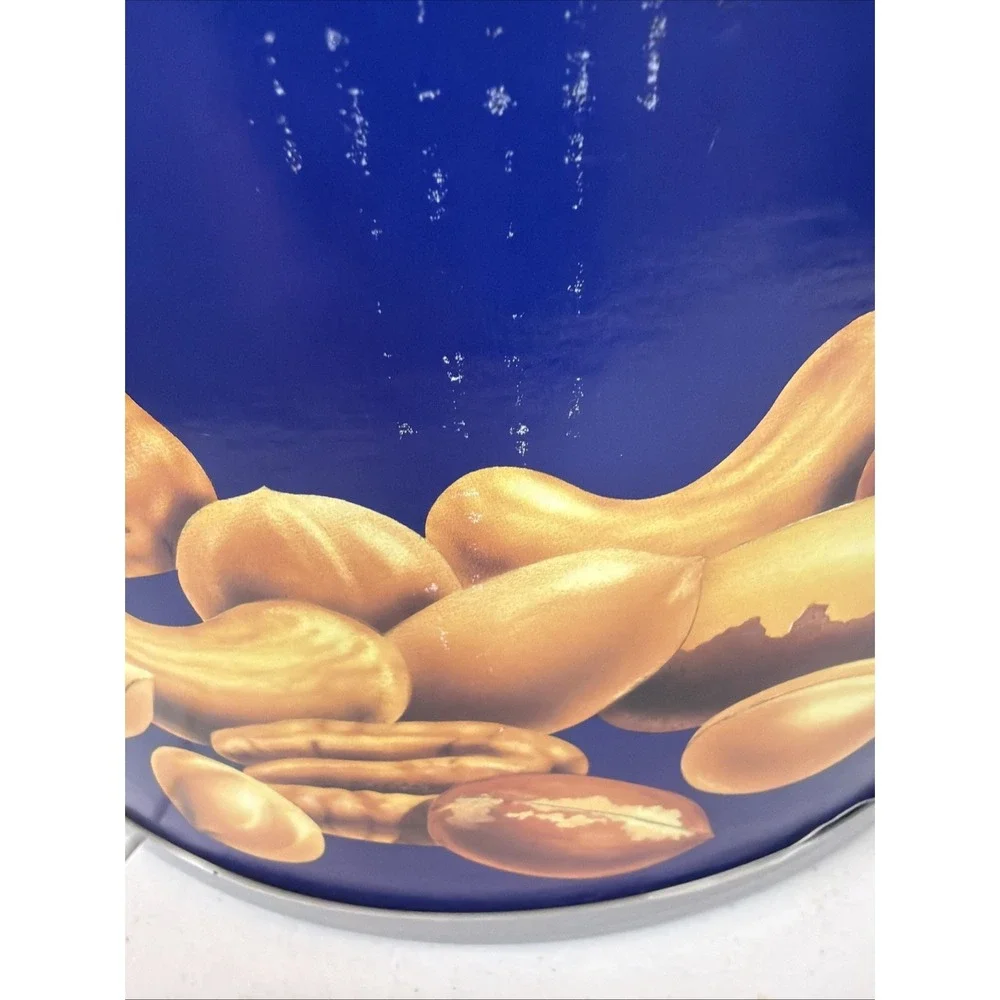 Planters Mr. Peanut Store Display Cocktail Peanuts Cardboard Can VTG 15